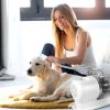Professional Pet Hair Grooming Vacuuming Kit with 7 Grooming Tools Dog Clipper 2.5L Dust Cup 10000PA Strong Suction Low Noise Hair Remover Pet Hair Gr