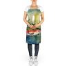 Trout Apron Cooking Kitchen Server Baking Crafts Gardening for Adult Women Men, Unisex, Large, Multicolor
