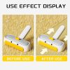 Pet Hair Remover And Reusable Lint Roller Cat And Dog Hair Remover For Furniture, Couch, Carpet, Clothing And Bedding - Portable