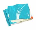 NEW Surfer Dog White Pit Bull Terrier Premium Beach Towel Oversized Towel Beach Blanket, Pool, Beach Essentials, Yoga, Premium Bath Towel
