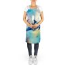 Dolphin Apron Cooking Kitchen Server Baking Crafts Gardening for Adult Women Men, Unisex, Large, Multicolor