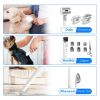 Professional Pet Hair Grooming Vacuuming Kit with 7 Grooming Tools Dog Clipper 2.5L Dust Cup 10000PA Strong Suction Low Noise Hair Remover Pet Hair Gr