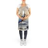 Blue Heron Apron Cooking Kitchen Server Baking Crafts Gardening for Adult Women Men, Unisex, Large, Multicolor
