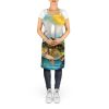 Smallmouth Bass Apron Cooking Kitchen Server Baking Crafts Gardening for Adult Women Men, Unisex, Large, Multicolor