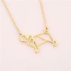 European And American Jewelry Creative Fashion Cute Dog Hollow Necklace Pendant