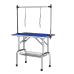 36" Folding Dog Pet Grooming Table Heavy Duty Stainless Steel pet dog Cat Grooming Table (Color: Blue)