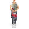Flamingo Apron Cooking Kitchen Server Baking Crafts Gardening for Adult Women Men, Unisex, Large, Multicolor