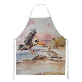 Pelican Apron Cooking Kitchen Server Baking Crafts Gardening for Adult Women Men, Unisex, Large, Multicolor (Default: Default)