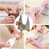 Pet Dog Cat Grooming Hammock Harness Dog Hammock Restraint Bag Helper Breathable Dogs Grooming Trimming Hammock Helper Cats