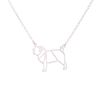 European And American Jewelry Creative Fashion Cute Dog Hollow Necklace Pendant