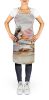 Pelican Apron Cooking Kitchen Server Baking Crafts Gardening for Adult Women Men, Unisex, Large, Multicolor
