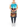 Treasure Chest Apron Cooking Kitchen Server Baking Crafts Gardening for Adult Women Men, Unisex, Large, Multicolor
